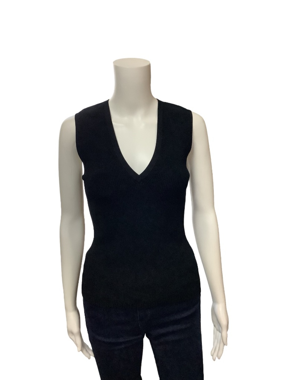 Veronica Beard V-Neck Sleeveless Top Size: S